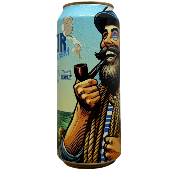 Brewskey X Interbeer x Le Ketch - Moor Transat – Double IPA van Brewskey, blik 47,3 cl