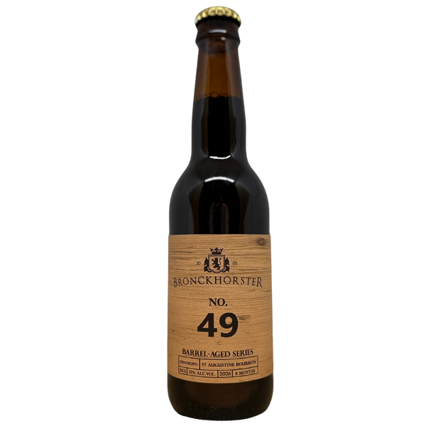 Bronckhorster - Barrel Aged Series No. 49 – barrel aged quadrupel van Bronckhorster, 33 cl