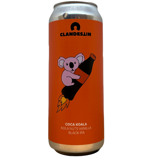 Clandestin - Coca Koala – Black IPA van Clandestin, 50 cl