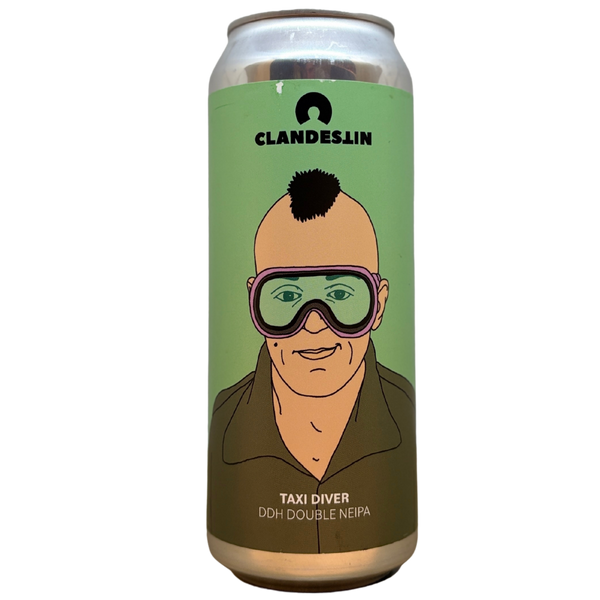 Clandestin - Taxi Diver – Double IPA van Clandestin, 50 cl