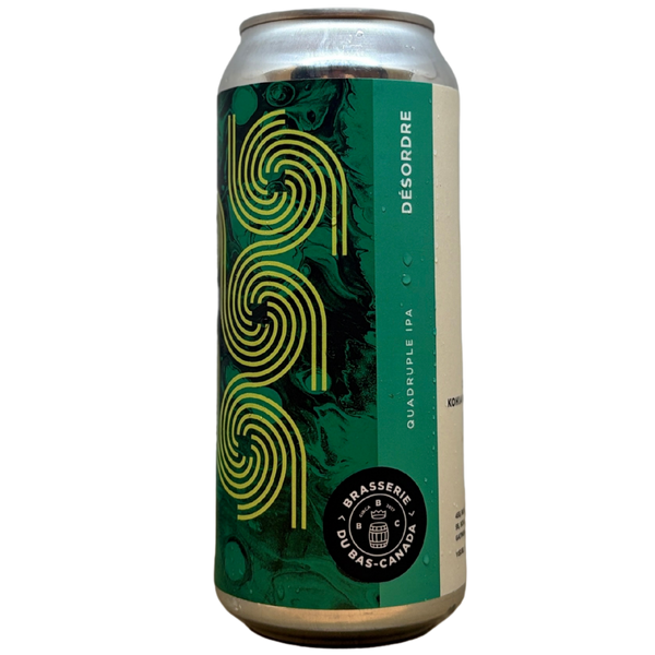 Brasserie Du Bas - Désordre – Quadruple IPA van Brasserie Du Bas, blik 47,3 cl
