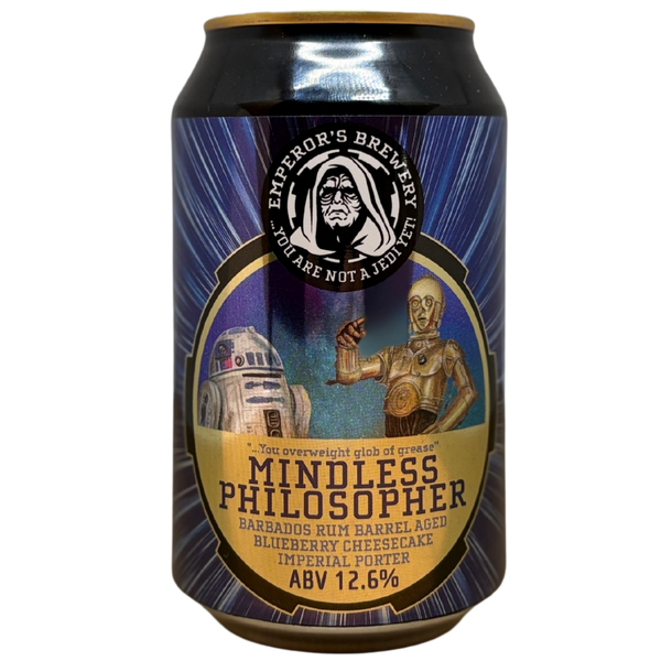 Emperor's - BA Mindless Philosopher - Barbados Rum – barrel aged porter van Emperor's, 33 cl