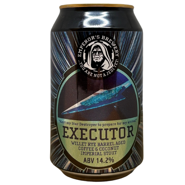 Emperor's - BA Executor - Willet Rye – barrel aged stout van Emperor's, 33 cl