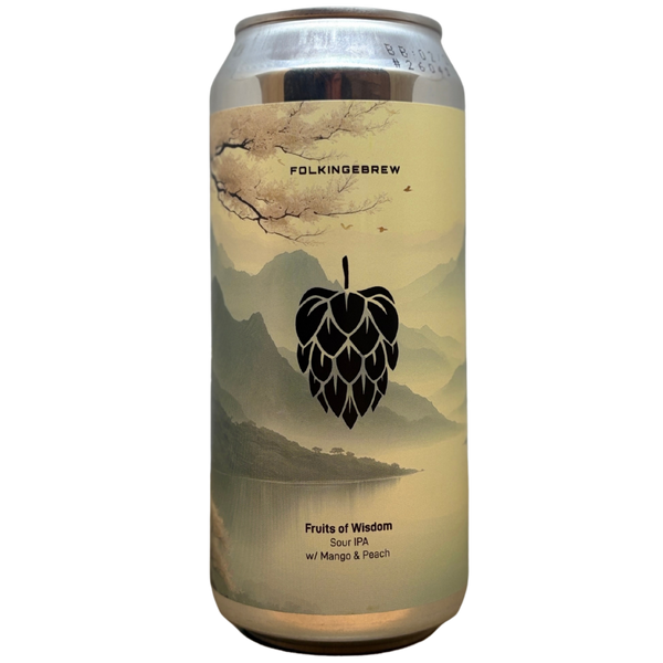 Folkingebrew - Fruits Of Wisdom – Sour IPA van Folkingebrew, blik 44 cl