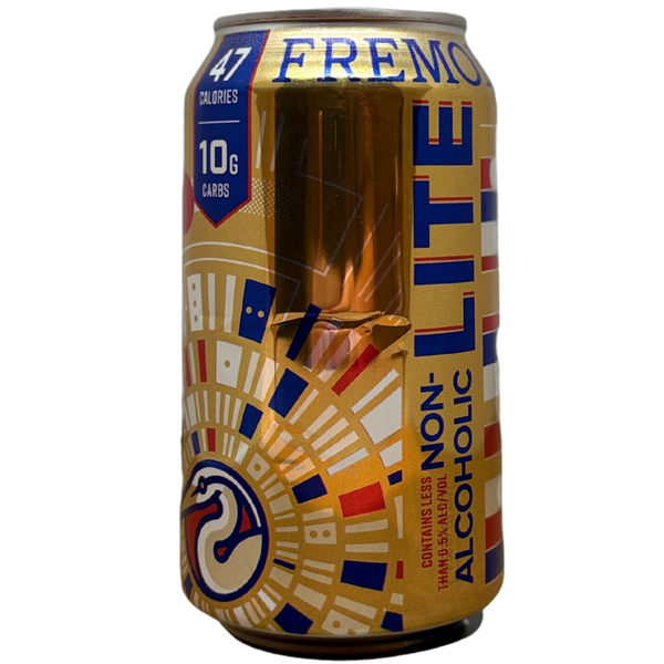 Fremont - Non-Alcoholic Lite – alcoholvrij bier van Fremont, blik 35,5 cl