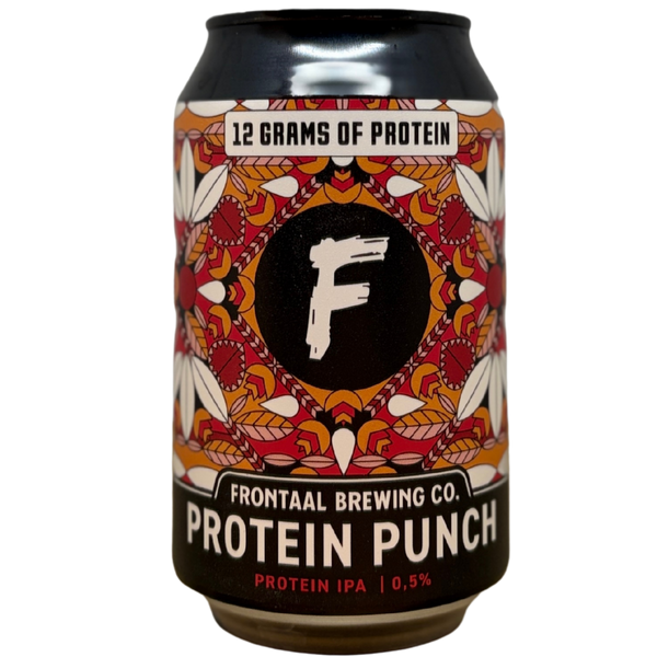 Frontaal - Protein Punch – alcoholvrij bier van Frontaal, 33 cl