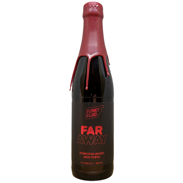 Funky Fluid - Far Away – barrel aged porter van Funky Fluid, 33 cl