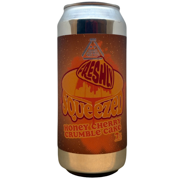 Glass Pyramid - Freshly Squeezed: Honey Cherry Crumble Cake – smoothie sour van Glass Pyramid, blik 44 cl