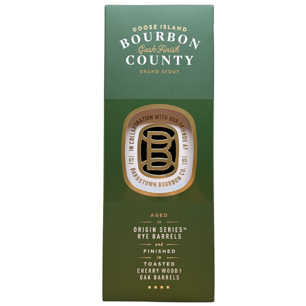 Goose Island - Bourbon County Brand Bardstown Cask Finish Stout (2024) – barrel aged stout van Goose Island, 50 cl