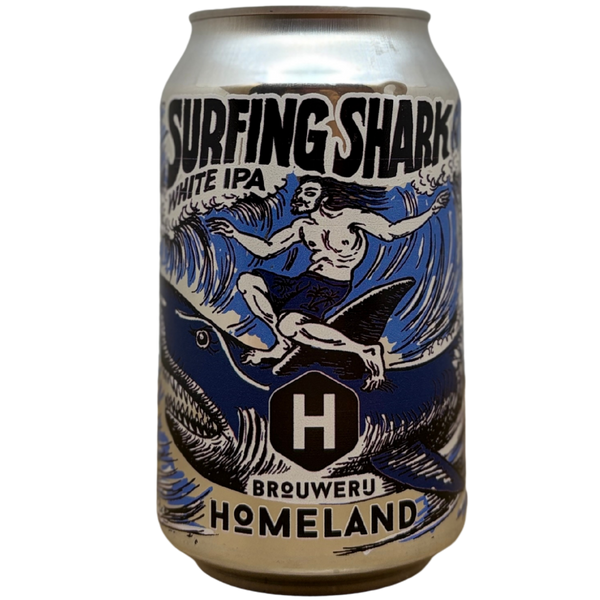 Homeland - Surfing Shark – White IPA van Homeland, 33 cl