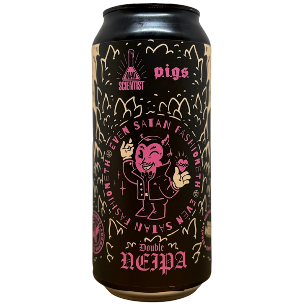 Mad Scientist x P.I.G.S. - Even Satan Fashioneth – IPA van Mad Scientist, blik 44 cl