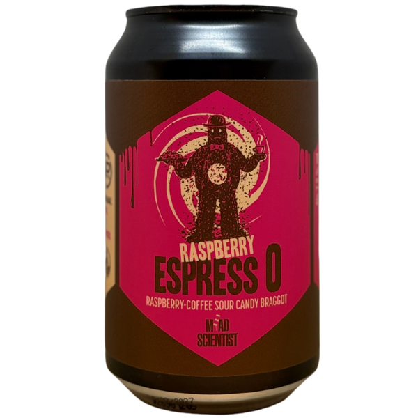 Mad Scientist - Raspberry Espress O – mede van Mad Scientist, 33 cl