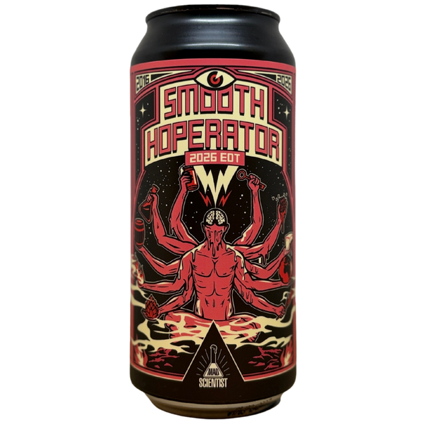 Mad Scientist - Smooth Hoperator (2026 BDAY) – IPA van Mad Scientist, blik 44 cl