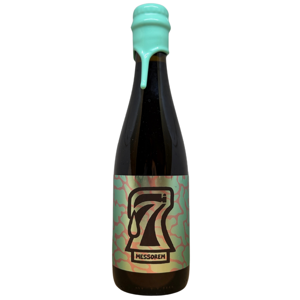 Messorem x Brasserie Du Bas - A7Y7 x Bas-Canada – barrel aged stout van Messorem, fles 37,5 cl