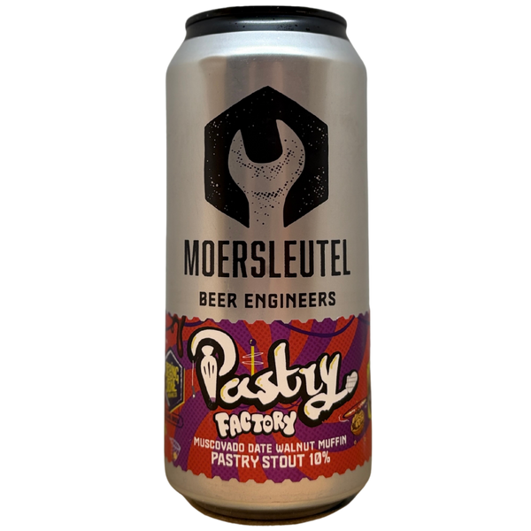 Moersleutel - Pastry Factory: Muscovado Date Walnut Muffin – stout van Moersleutel, blik 44 cl