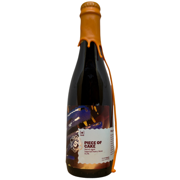 Lervig - Piece Of Cake by Rackhouse – barrel aged stout van Lervig, fles 37,5 cl