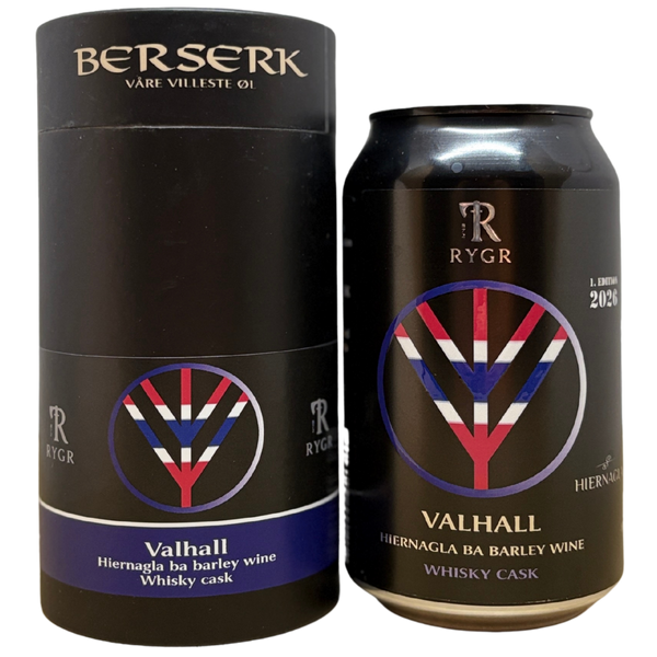 Rygr - Valhall Hiernagla Whisky Cask – barleywine van RYGR, 33 cl
