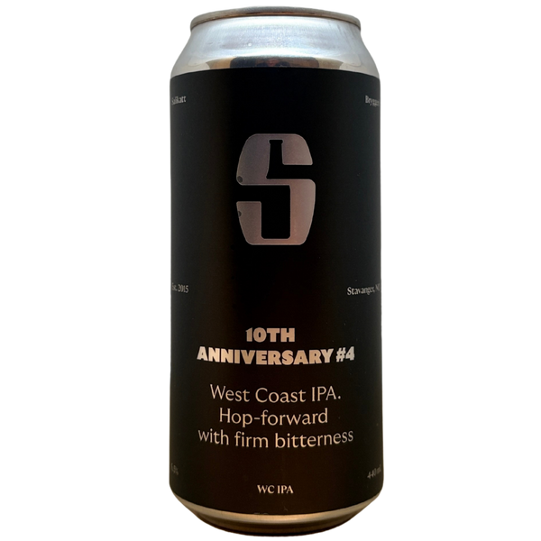 Salikatt - 10th Anniversary #4 – West Coast IPA van Salikatt, blik 44 cl