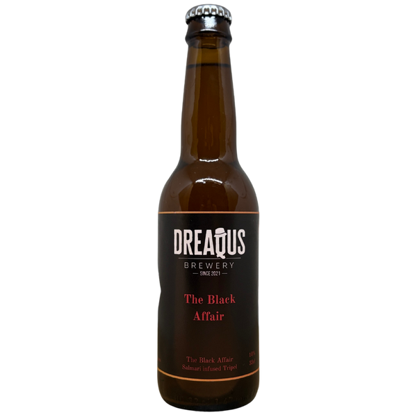 Dreaqus - The Black Affair (Salmari Infused Tripel) – tripel van Dreaqus, 33 cl