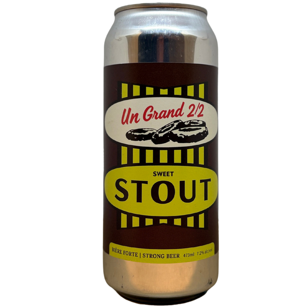 Sir John - Un Grand 2-2 – stout van Sir John, blik 47,3 cl