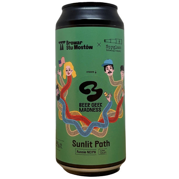 Browar Stu Mostów x Spyglass - Sunlit Path (BeerGeek Madness Special) – IPA van Browar Stu Mostów, blik 44 cl