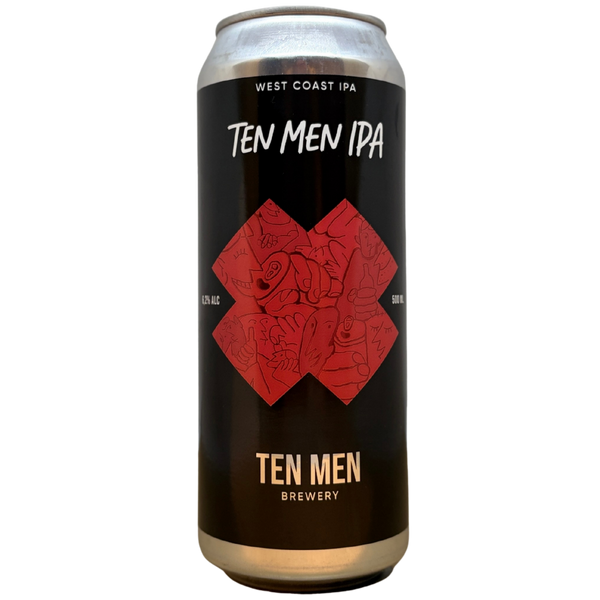 Ten Men - Ten Men IPA – West Coast IPA van Ten Men, 50 cl