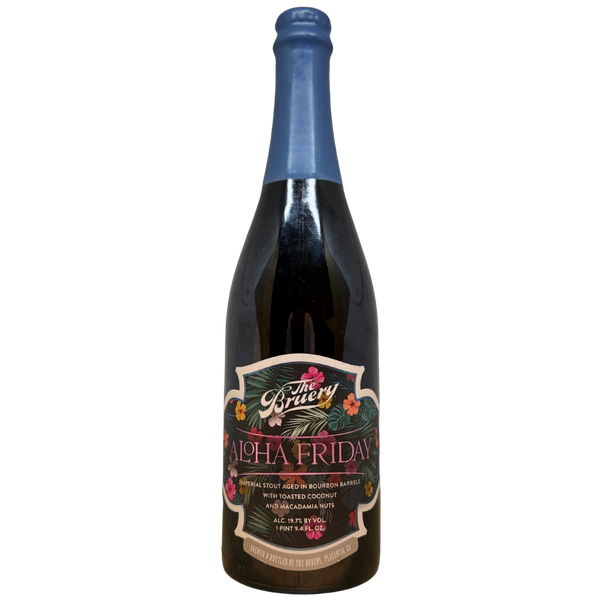 The Bruery - Aloha Friday (2020) – barrel aged stout van The Bruery, fles 75 cl