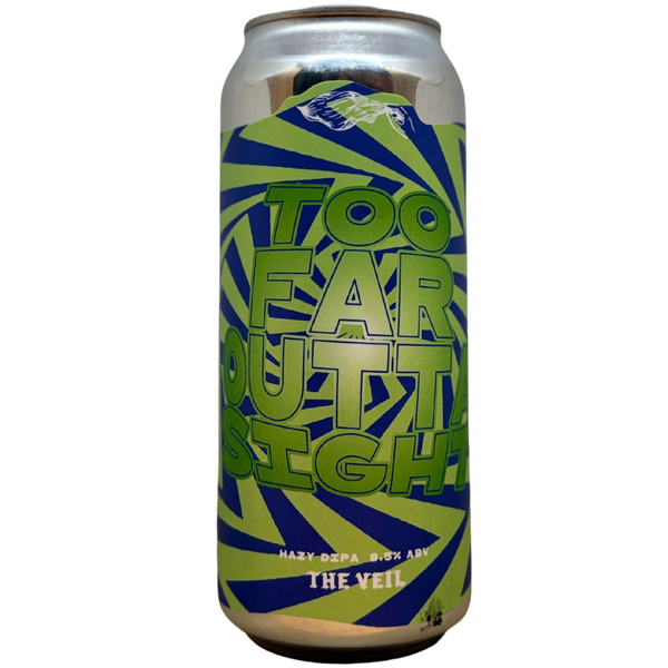 The Veil - Too Far Outta Sight – Double IPA van The Veil, blik 47,3 cl
