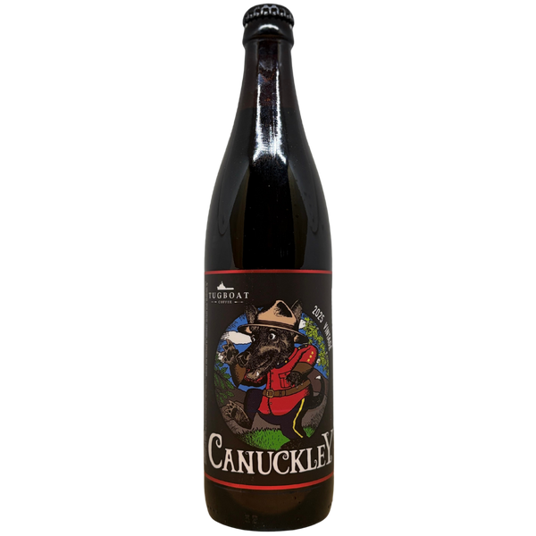 Transient - Canuckley (2025) – barrel aged stout van Transient, 50 cl