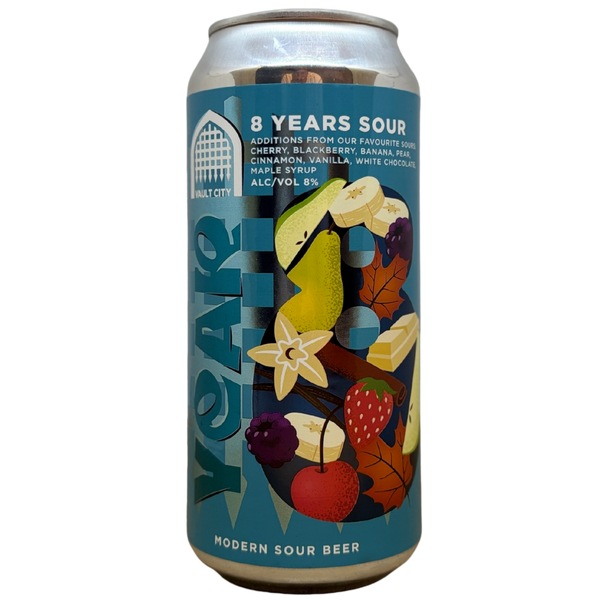 Vault City - Year 8 - 8 Years Sour – smoothie sour van Vault City, blik 44 cl