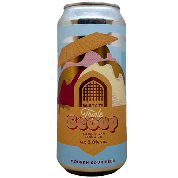 Vault City - PBJ Ice Cream Sandwich - Triple Scoop – smoothie sour van Vault City, blik 44 cl