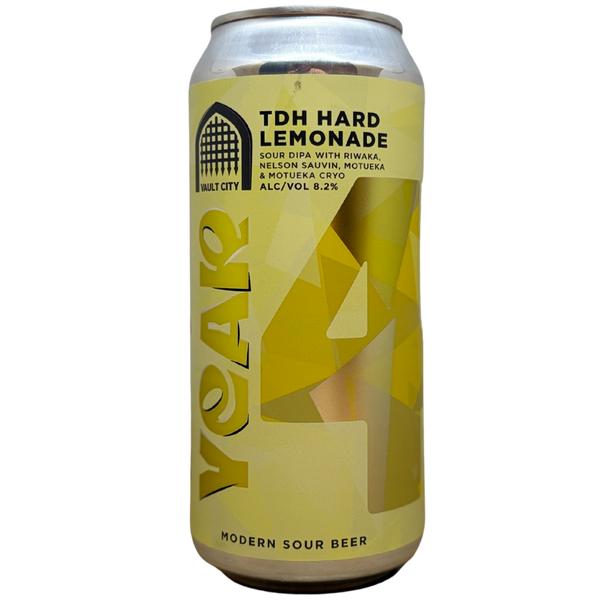 Vault City - Year 4 - TDH Hard Lemonade – Sour IPA van Vault City, blik 44 cl