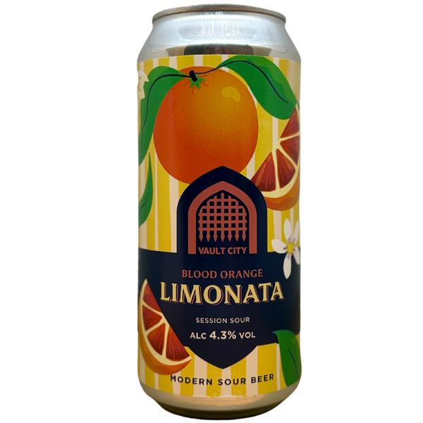Vault City - Blood Orange Limonata – sour van Vault City, blik 44 cl