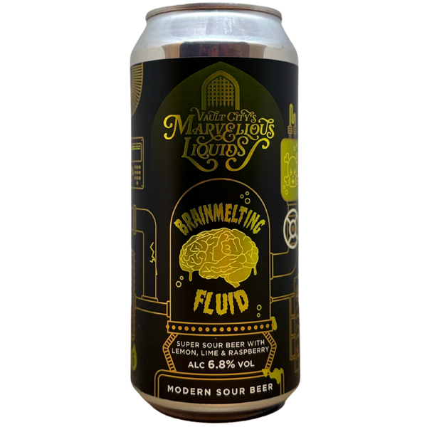 Vault City - Marvellous Liquids - Brainmelting Fluid – sour van Vault City, blik 44 cl