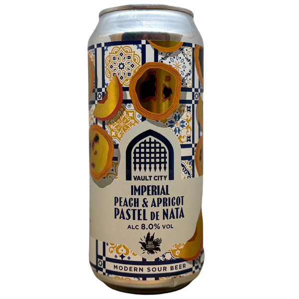Vault City x Dois Corvos - Imperial Pastel De Nata – smoothie sour van Vault City, blik 44 cl