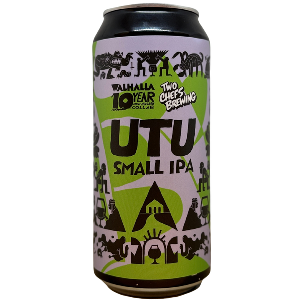 Walhalla x Two Chefs - Utu – IPA van Walhalla, blik 44 cl