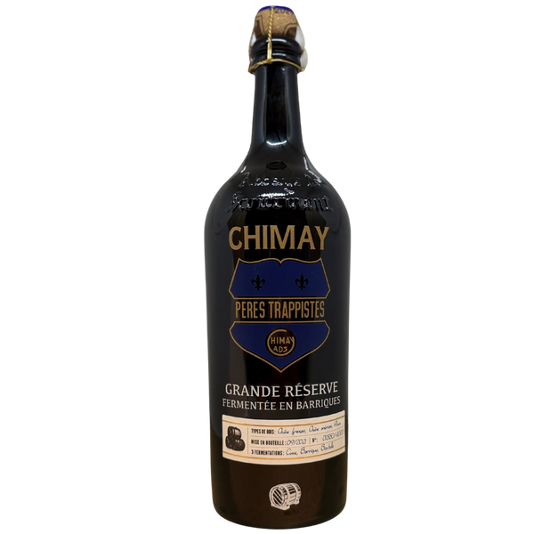 Chimay - Grande Réserve Fermentée en Barriques - Chêne Français, Chêne Américain, Rhum (09/2021)