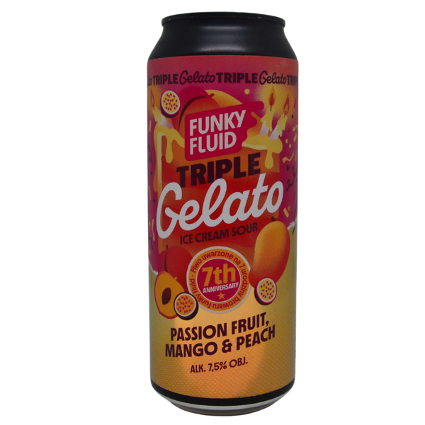 Funky Fluid - Triple Gelato: Passionfruit Mango Peach