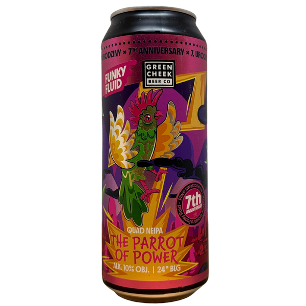 Funky Fluid - The Parrot of Power (collab Green Cheek)
