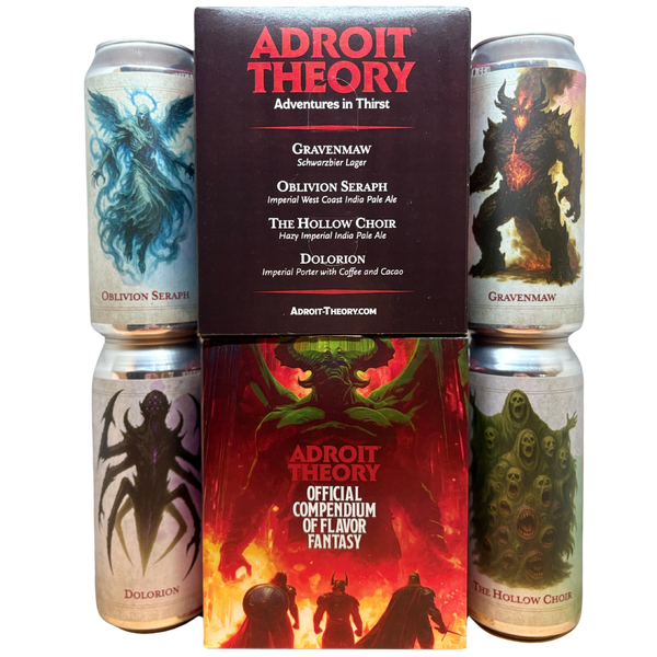 Adroit Theory - Official Compendium Of Flavor Fantasy Set (Gravenmaw, Oblivion Seraph, The Hollow Choir, Dolorion)