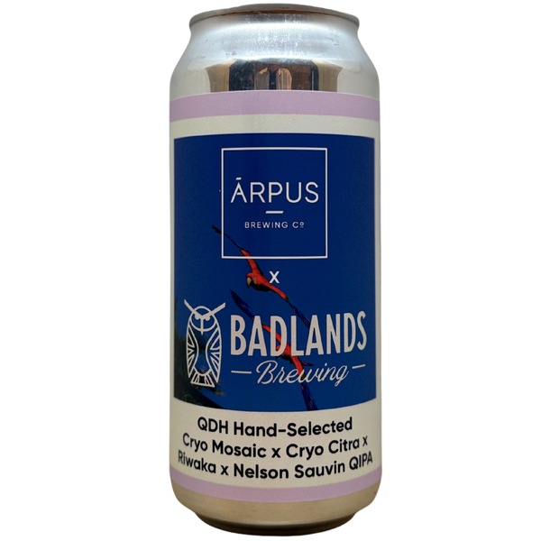 Arpus x Badlands - QDH Hand-Selected Cryo Mosaic x Cryo Citra x Riwaka x Nelson Sauvin QIPA