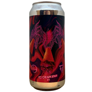 Azvex x Mortalis - Hydra Scoop - Raspberry x Blackberry – smoothie sour van Azvex, blik 44 cl