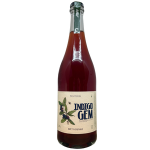 Brett & Sauvage - Indigo Gem – wild ale van Brett & Sauvage, fles 75 cl