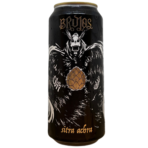 Brujos - Sitra Achra (2026) – Double IPA van Brujos Brewing, blik 47,3 cl