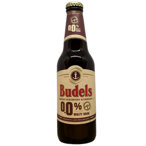 Budelse Brouwerij - Budels 0.0% Malty Dark – alcoholvrij bier van Budelse Brouwerij, 33 cl
