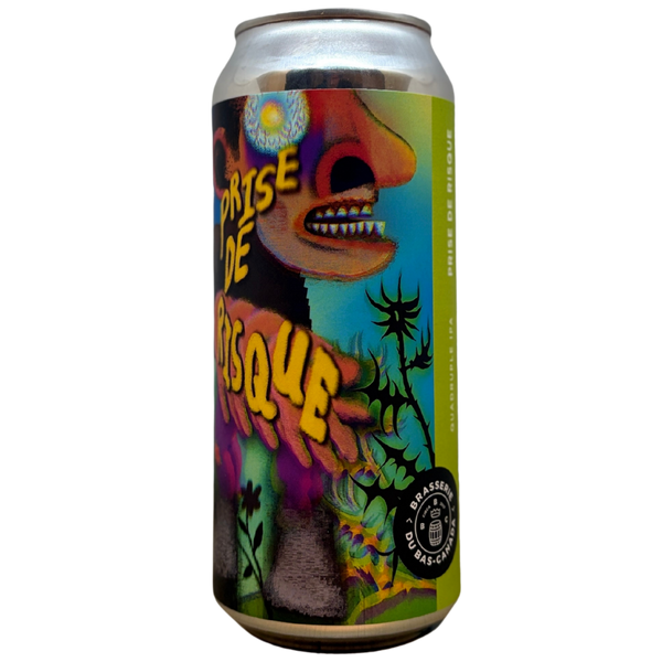 Brasserie Du Bas - Prise De Risque – Quadruple IPA van Brasserie Du Bas, blik 47,3 cl