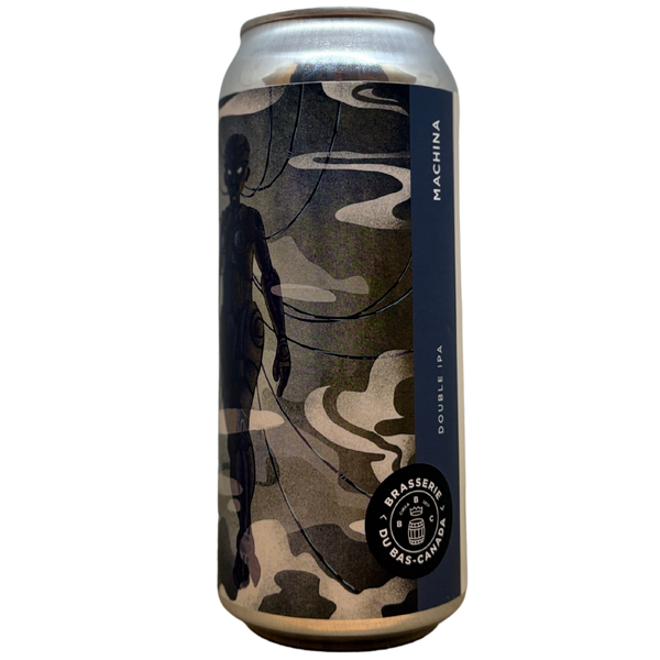 Brasserie Du Bas - Machina – Double IPA van Brasserie Du Bas, blik 47,3 cl