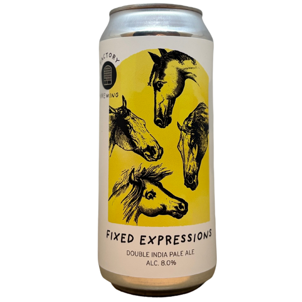 Factory - Fixed Expressions – Double IPA van Factory, blik 44 cl