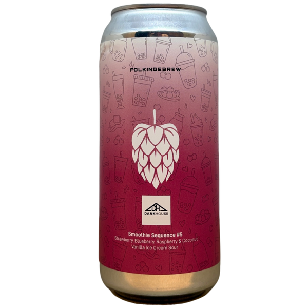 Folkingebrew - Smoothie Sequence #5: Strawberry, Blueberry, Raspberry & Coconut