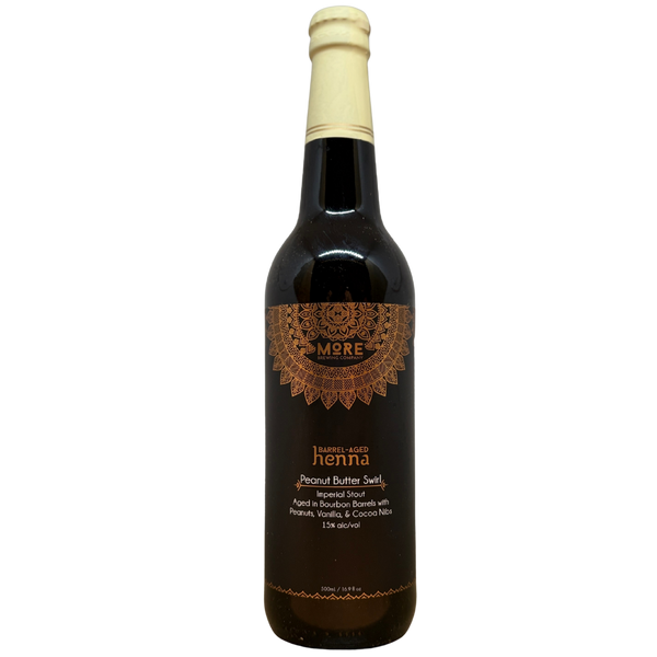 More Brewing - Barrel-Aged Henna: Peanut Butter Swirl